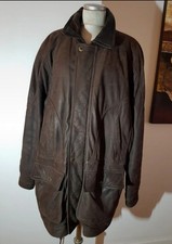 Manteau vintage cuir d'occasion  Plouarzel