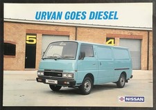 Nissan urvan diesel for sale  LEICESTER