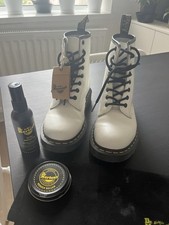 Dr. martens white for sale  PORTH