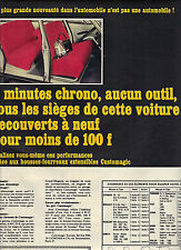 1966 customag advertisement d'occasion  Expédié en Belgium