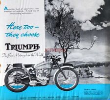 Triumph motor cycles for sale  SIDCUP