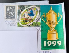 Lot timbres rugby d'occasion  Valenciennes