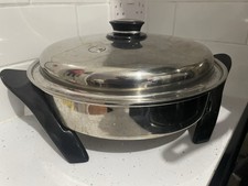 Saladmaster electric skillet for sale  LONDON