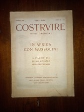 Costruire rivista epoca usato  Ferrara
