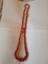Collana vintage corallo usato  Civitanova Marche
