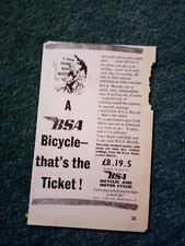 Ephemera 1944 advert for sale  LEICESTER