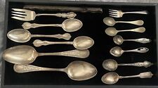 15pc antique sterling for sale  San Carlos