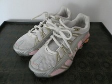Tênis unissex Nike Shox NZ Running Youth tamanho 4 Y branco rosa 312825-161 comprar usado  Enviando para Brazil