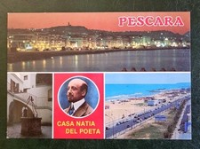 Cartolina pescara gabriele usato  Italia