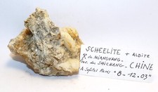 Minéraux collection scheelite usato  Spedire a Italy