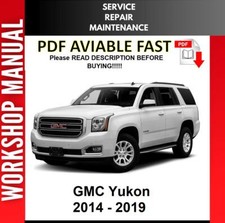GMC YUKON 2014 2015 2016 2017 2018 2019 MANUAL DE OFICINA DE REPARO DE SERVIÇO comprar usado  Enviando para Brazil