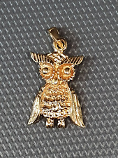 Bijou pendentif hiboux d'occasion  Beauvois-en-Cambrésis
