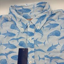 Camisa Huk Fishing Off Shore Etch Kona botão para baixo atum manga curta tamanho XL comprar usado  Enviando para Brazil