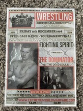 Eww british wrestling for sale  SOUTHEND-ON-SEA