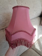 Vintage lampshade dusky for sale  PRESTON
