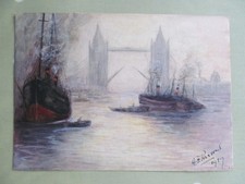Original vintage watercolour for sale  CHICHESTER
