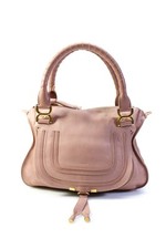 Bolsa de ombro Chloe feminina couro dourado hardware zíper média bolsa de mão rosa comprar usado  Enviando para Brazil