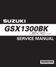 Suzuki GSX1300 GSX 1300 BK B-King 2007-2012 oficina de reparo manual de serviço comprar usado Suzuki GSX1300 GSX 1300 BK B-King 2007-2012 oficina de reparo manual de serviço comprar usado  Enviando para Brazil