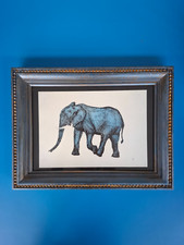 Framed elephant original for sale  BRISTOL