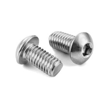 PARAFUSOS DE CABEÇA DE BOTÃO SOQUETE A2 AÇO INOXIDÁVEL A2 PARAFUSOS ALLEN 1/4 5/16 3/8 1/2 UNC, usado comprar usado  Enviando para Brazil