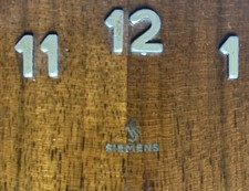 Holz siemens uhr gebraucht kaufen  Chemnitz