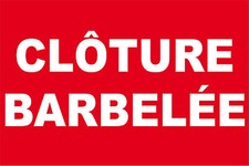 Panneau clôture barbelée d'occasion  Marennes