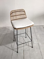 Rattan bar stool for sale  HYDE