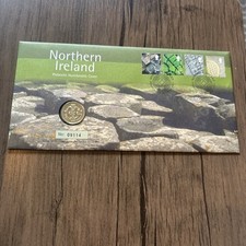 2001 Irlanda do Norte Cruz Celta £1 PNC Capa Moeda BUNC comprar usado  Enviando para Brazil