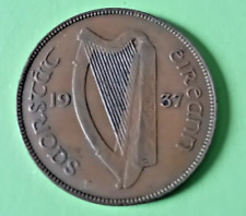 Ireland 1937 penny for sale  BALLYMENA