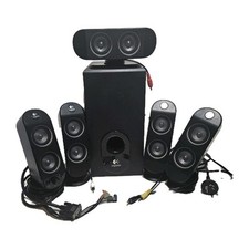 Usado, Sistema de alto-falante Logitech X-530 5.1 canais som surround PC computador comprar usado  Enviando para Brazil