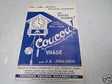 Partition chanson musique d'occasion  Nancy-
