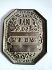 Ancienne plaque garde d'occasion  Guise