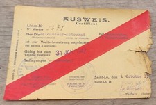 Ausweis 1941 ville d'occasion  Rueil-Malmaison