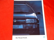 VW Passat B3 Limousine Variant "Trend" Sondermodell Prospekt Brochure von 1993 comprar usado  Enviando para Brazil