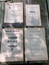 Old farmall booklets for sale  Georgetown