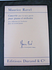 Partition ravel concerto d'occasion  Aurillac