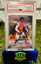 🔥2022-23 Stadium C/C UCC Bukayo SAKA (ręcznie podpisany samochód) PSA/DNA Cert Auto 10🔥 na sprzedaż  Wysyłka do Poland
