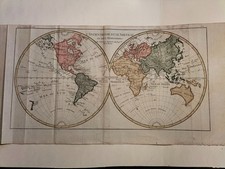 Planisfero 1700 mappa usato  Legnago