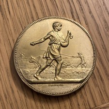 Médaille semeur argent d'occasion  Chambourg-sur-Indre