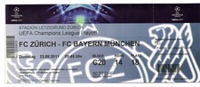 Ticket zürich bayern gebraucht kaufen  Ebringen