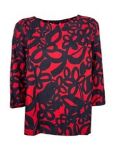 MEIMEIJ blusa donna a scatola rosso/blu M5PK05 MADE IN ITALY comprar usado  Enviando para Brazil