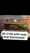 3ft oak vivarium for sale  MELTON MOWBRAY