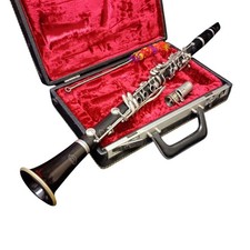 Usado, Corpo de clarinete, madeira, preto, com estojo comprar usado  Enviando para Brazil