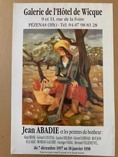 Affiche jean abadie d'occasion  Bouxières-aux-Dames