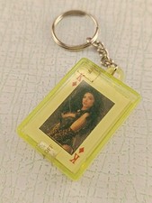 Chaveiro vintage cartas de baralho sexy senhoras meninas provocativas, lembrança comprar usado  Enviando para Brazil