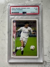 2004 Mundi Cromo Liga, Sevilla Sergio Ramos (Rookie) #144 PSA7 comprar usado  Enviando para Brazil