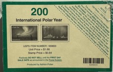 Używany, USPS Międzynarodowy Rok Polarny uszczelniona cegła 200 szyb na sprzedaż  Wysyłka do Poland