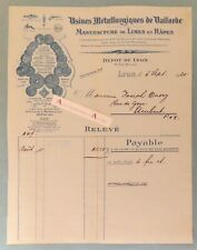 Usines métallurgiques vallorb d'occasion  Rillieux-la-Pape