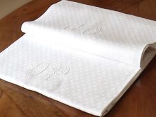 Ancienne nappe blanche d'occasion  Teyran