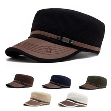 Leather brim mens for sale  ILKESTON